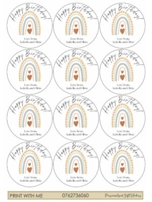 Design your own Gift Stickers