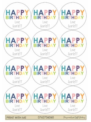 Design your own Gift Stickers